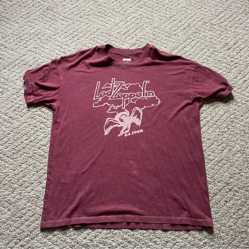 American Eagle Oversized Led Zeppelin Shirt